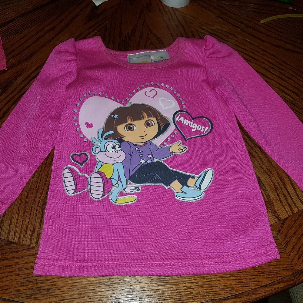 Dora long sleeve shirt.
